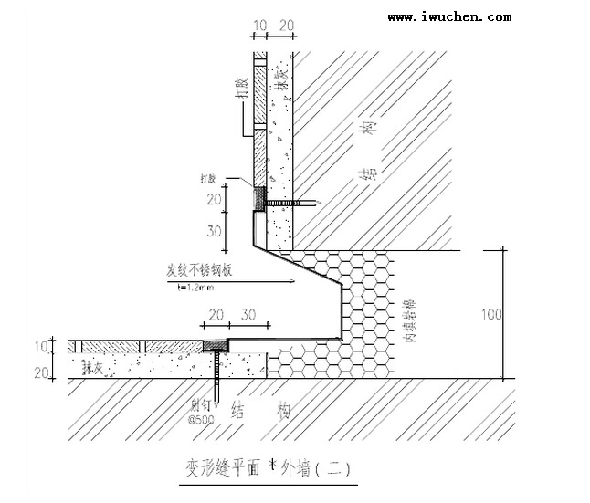 室外變形縫